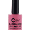 Chisel Black Diamond Pink & White Gel