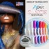 Aora Chrome Glazzed White Pearl 3 grams