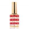 A bottle of DND DC Top Gel No Cleanser 0.5oz.